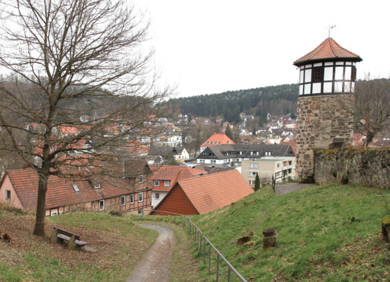 Wachturm Blick über Hardegsen, 1930-00-00